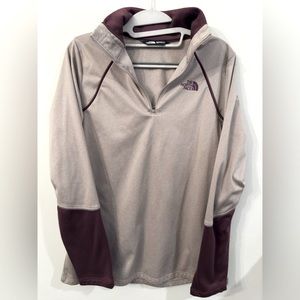 Like 🆕 The North Face®️Women’s 100 Cinder 1/4 Zip Pullover | HTHR Grey | L